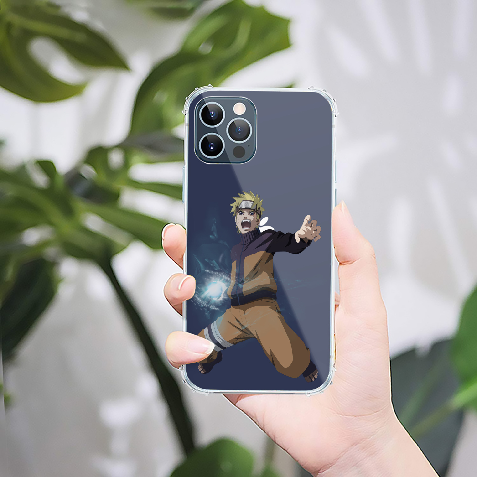 （画像用） NARUTO -ナルト- うずまき ナルト Uzumaki Naruto 【iPhone 12シリーズ対応】透明スマホケース（クリアソフトケース）